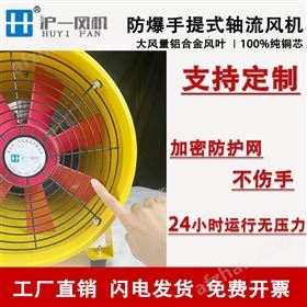 BSFT手提式防爆风机工业排风扇移动便携式沪一牌