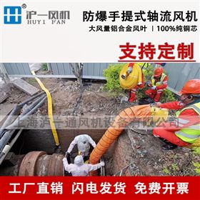 BSHT10寸移动便携式防爆轴流风机 船用通风机